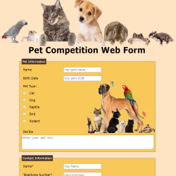 Pet Competition