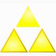 The Triforce from legend of zelda