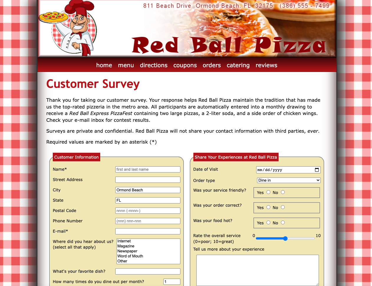 Red Ball Pizza